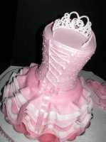 Торт - Сукня принцеси