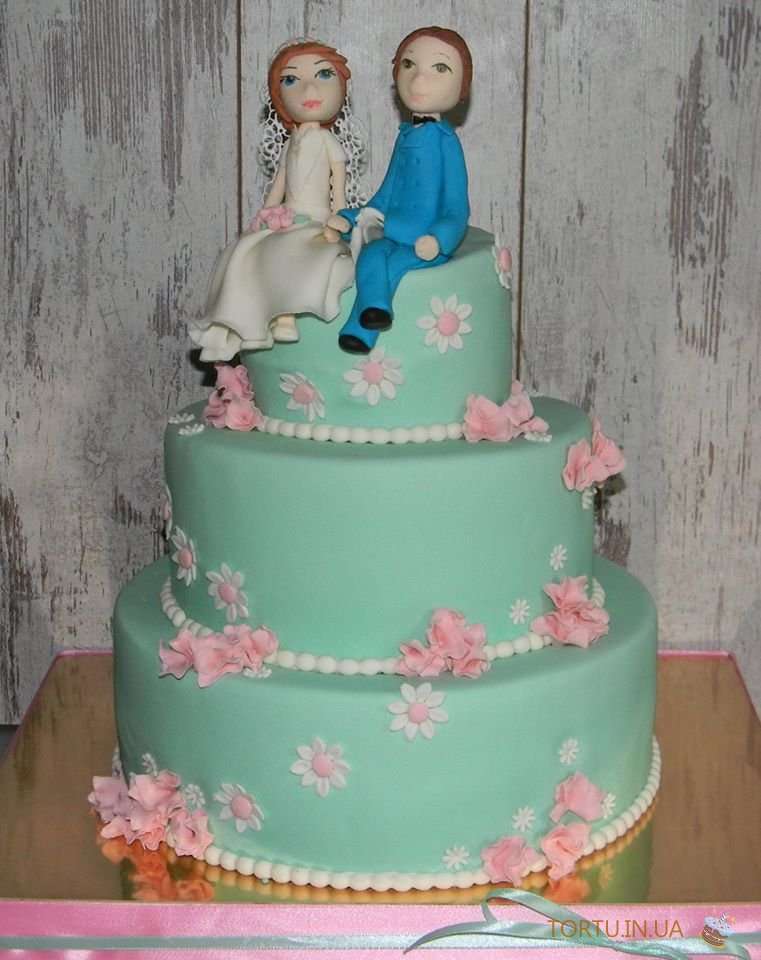 Весільний ніжний тортик